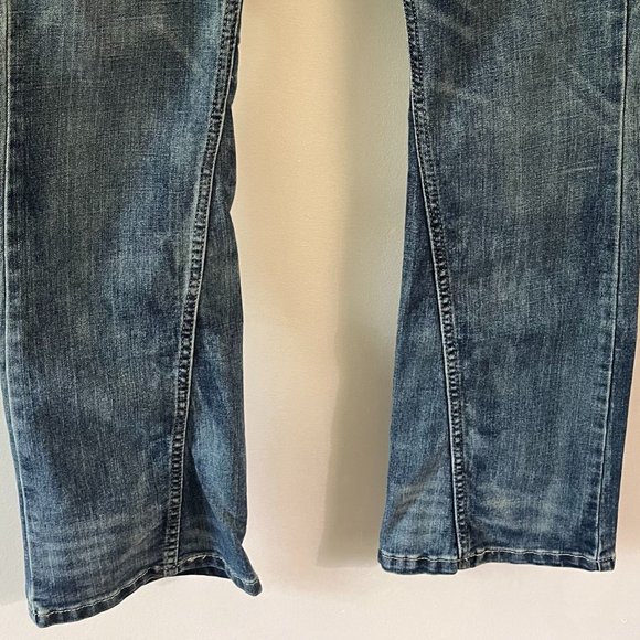 Levi's Low Twist Denim Blue Jeans sz 32W - Picture 3 of 11
